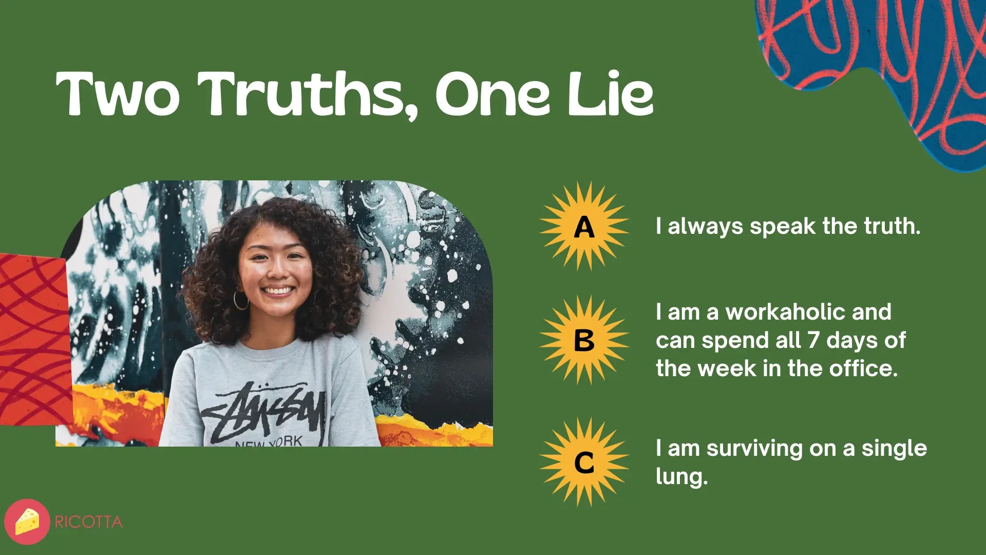 Two Truths And A Lie How to Play & 120+ Best Lie Ideas in 2024